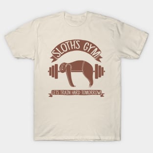 Sloths love Gym T-Shirt